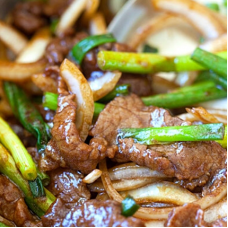Beef with Spring Onion & Ginger